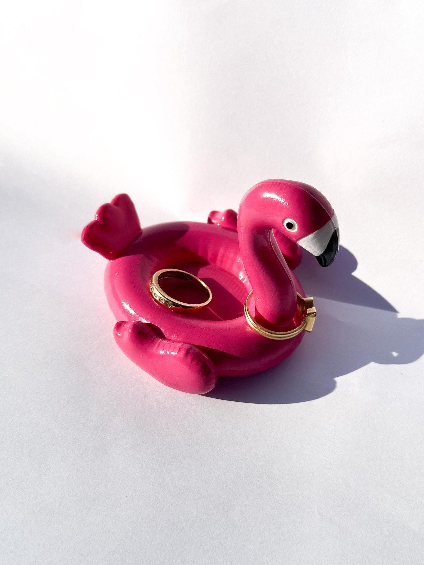 Flamingo Pool Float Trinket Dish