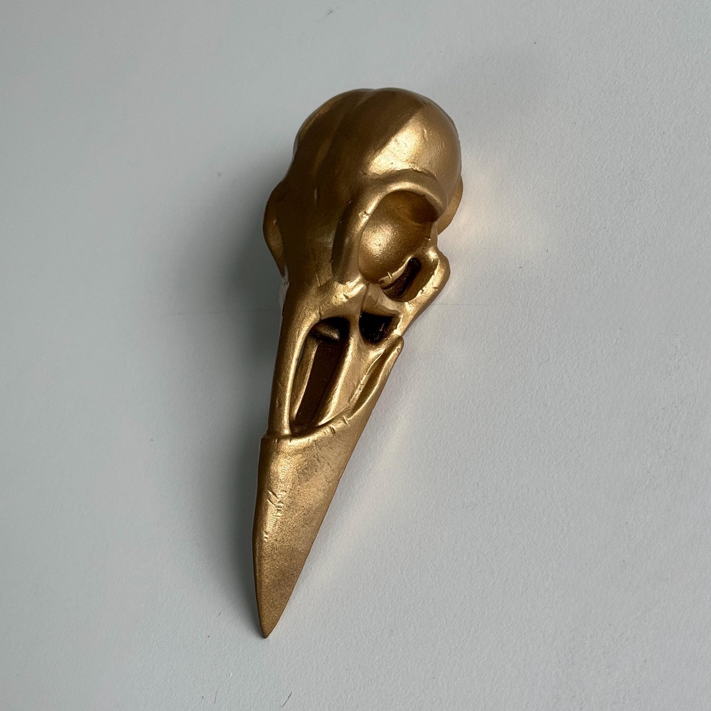 Raven Skull Cabinet Knob (Pair)