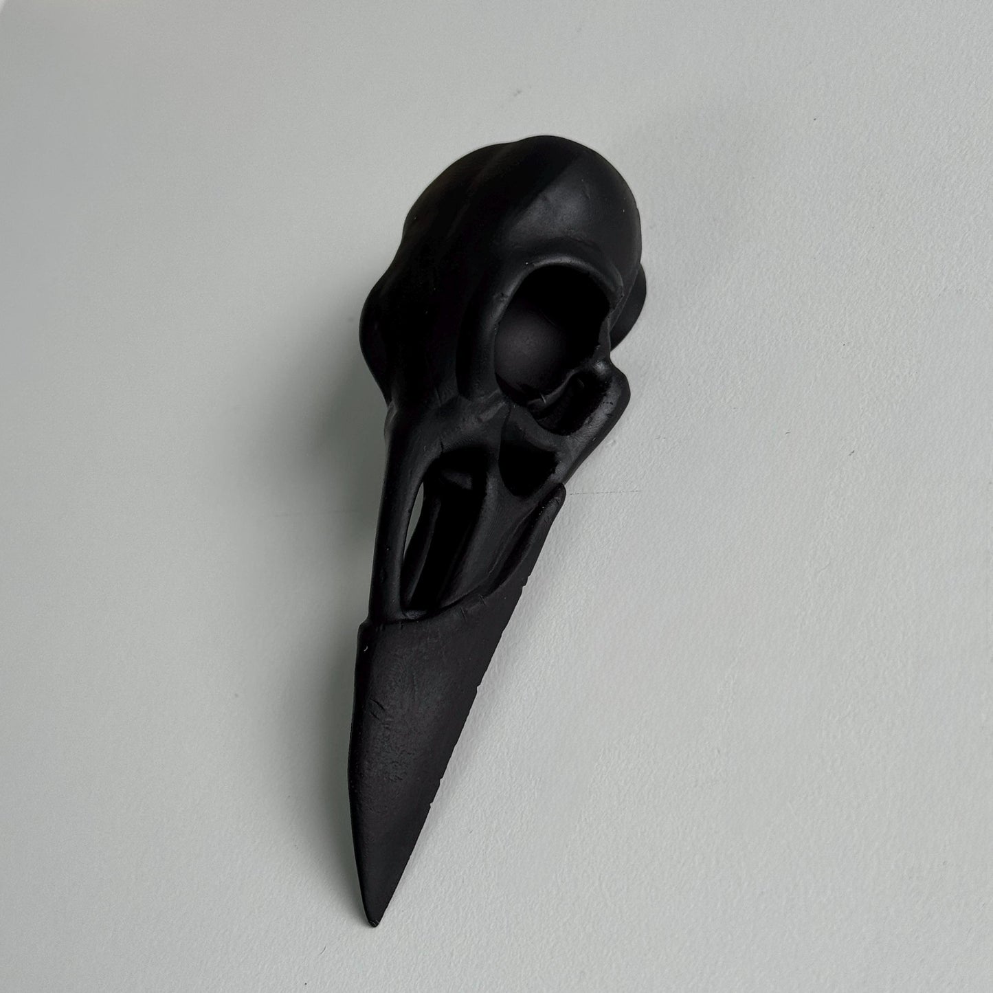 Raven Skull Cabinet Knob (Pair)