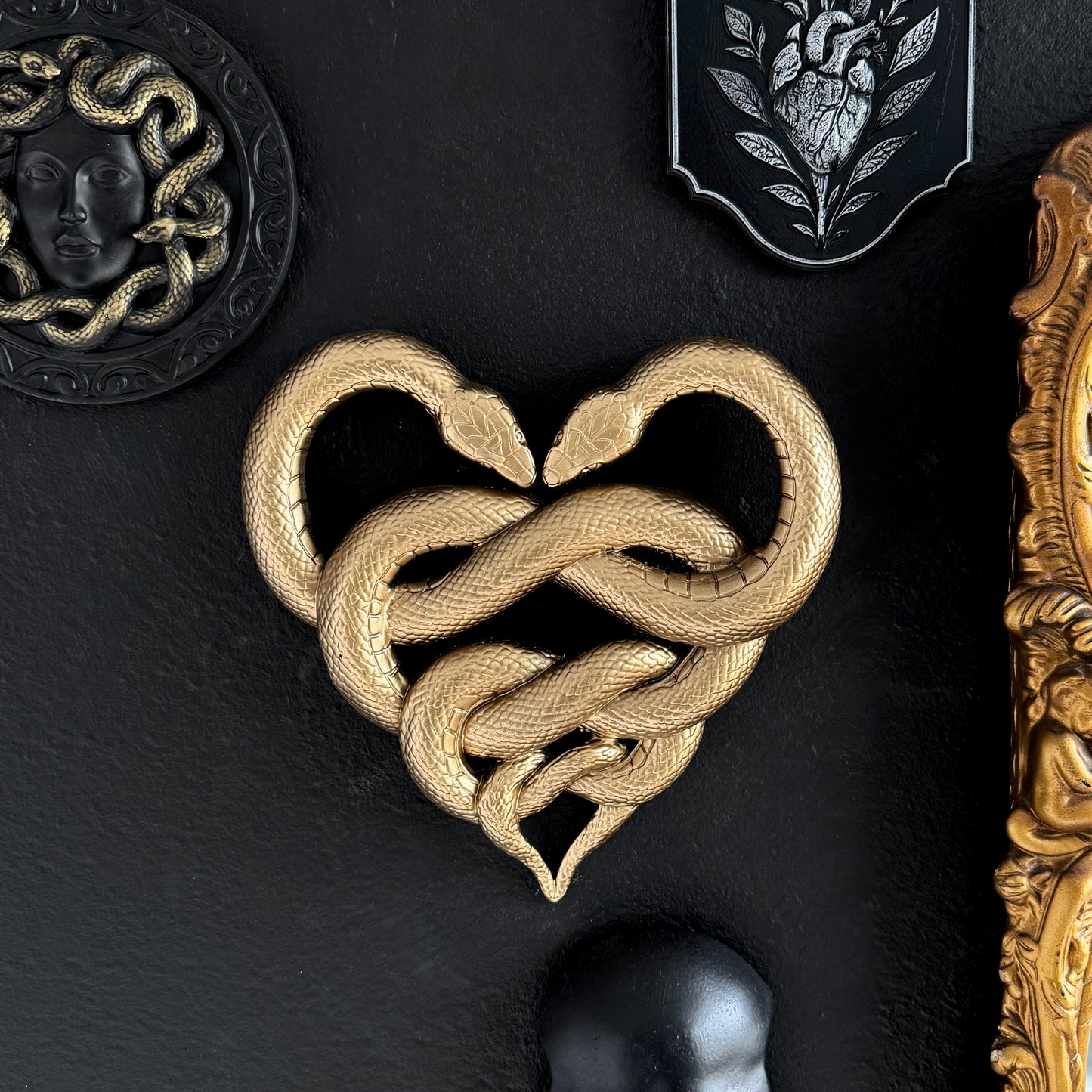 Viper’s Embrace Wall Plaque
