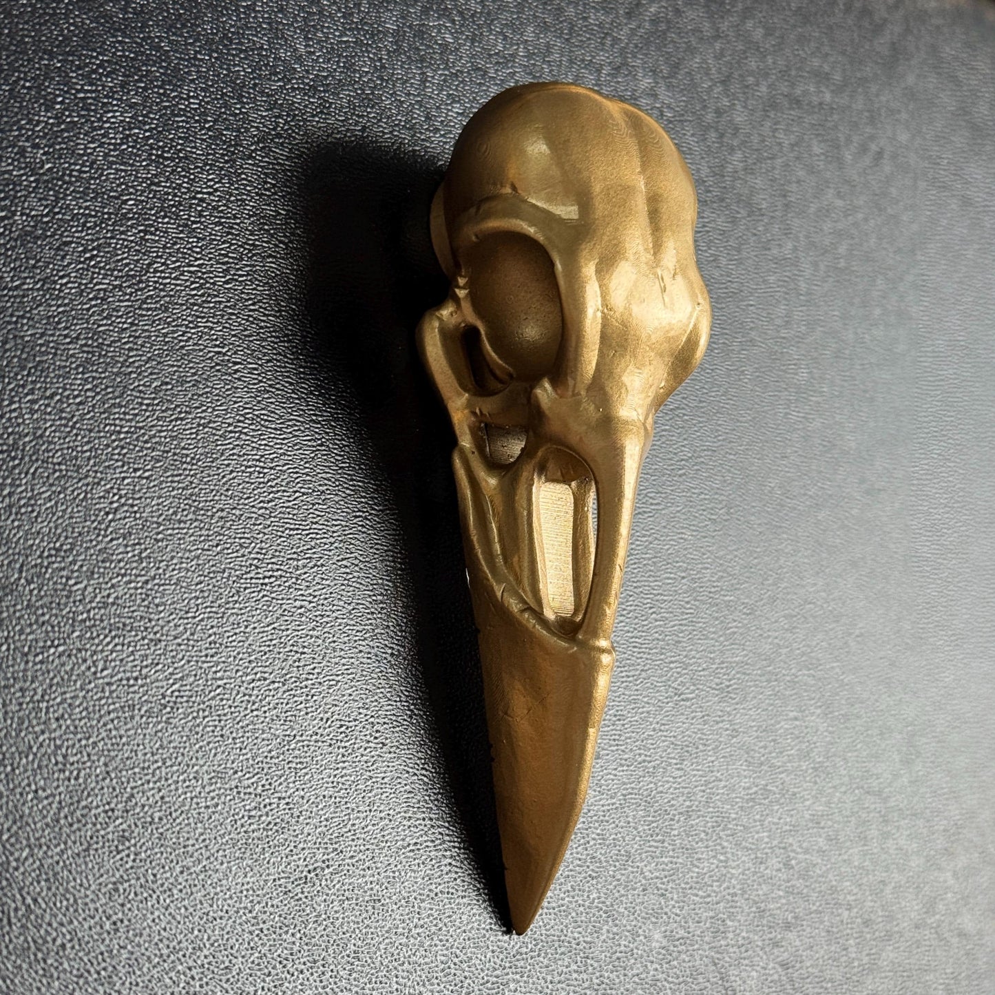 Raven Skull Cabinet Knob (Pair)