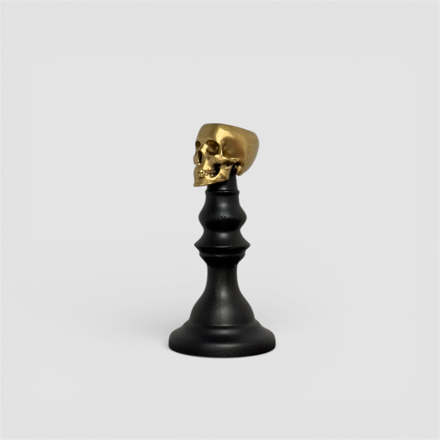Skull Candlestick Holder