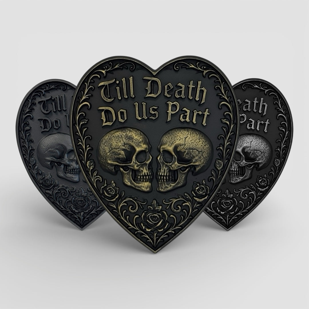 Till Death Heart Wall Plaque