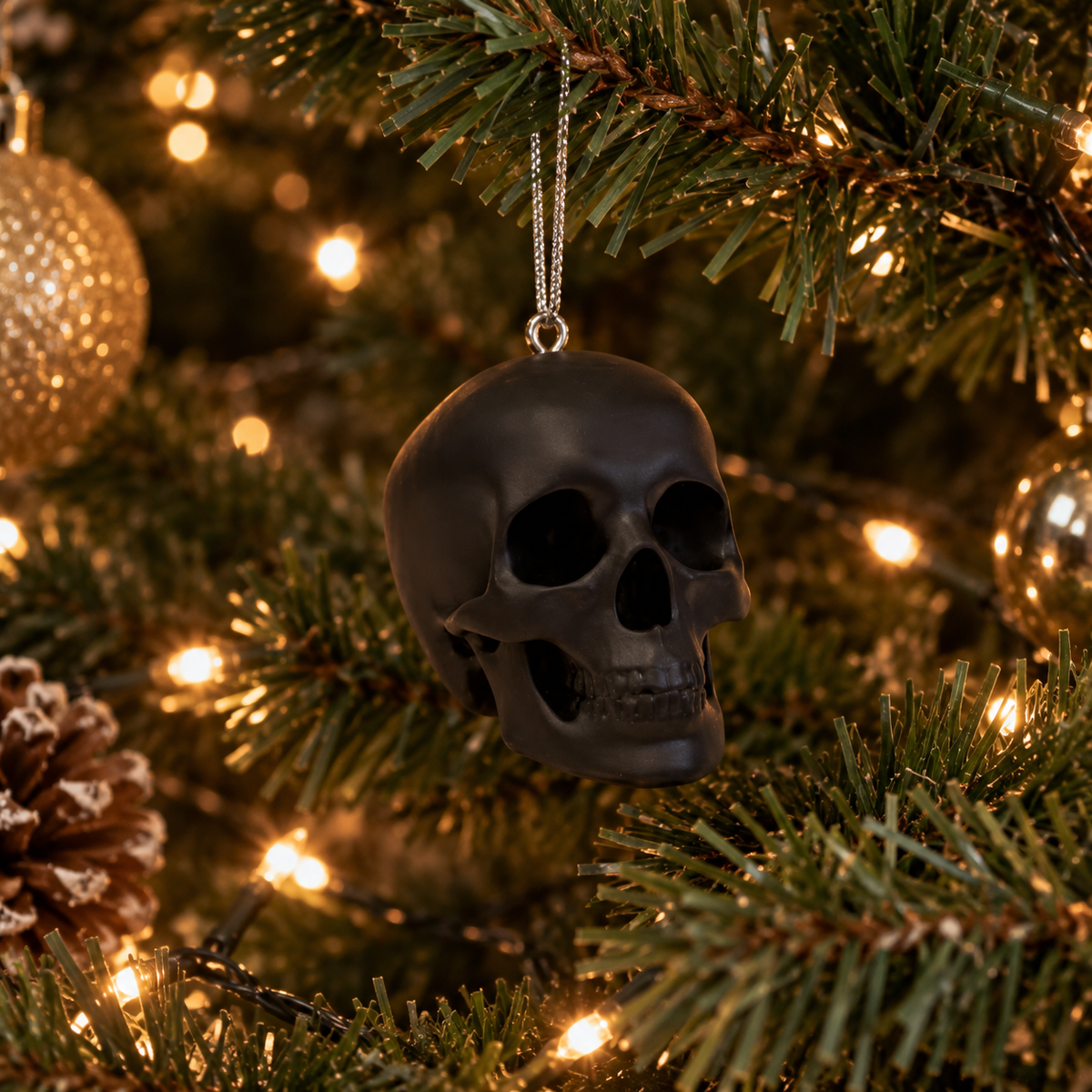 Skull Christmas Ornament