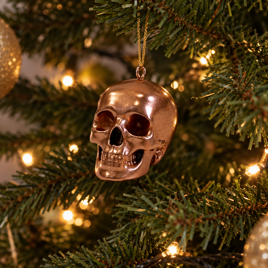 Skull Christmas Ornament