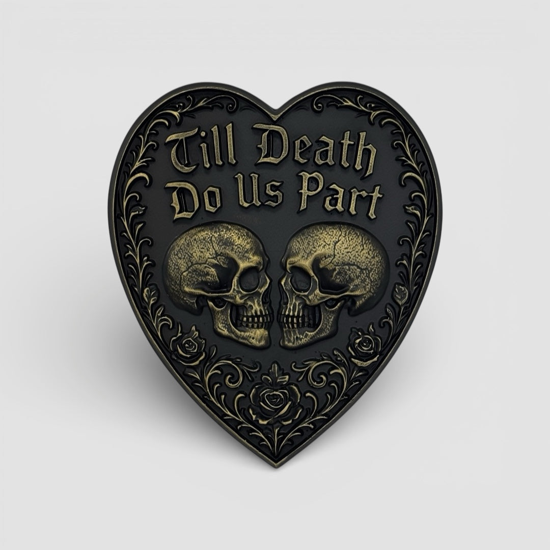 Raven Skull Cabinet Knob (Pair)