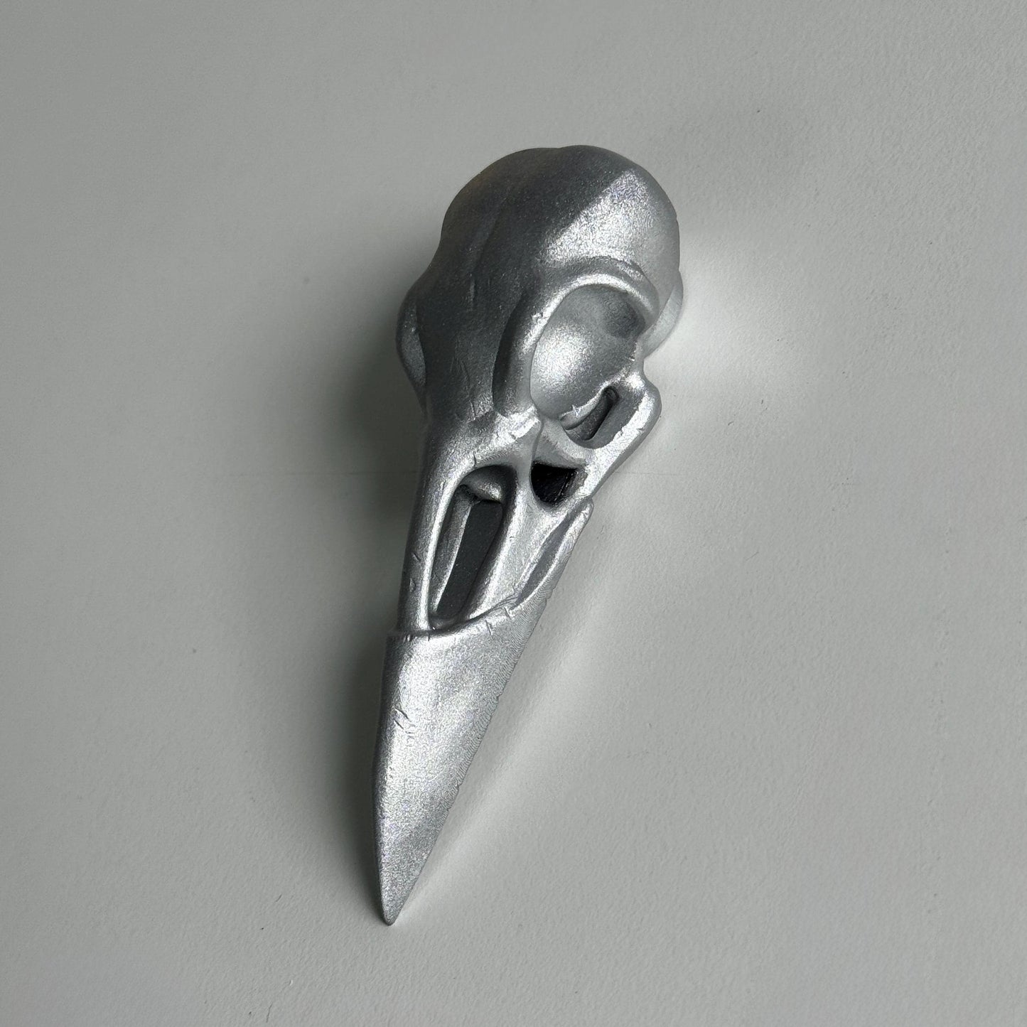 Raven Skull Cabinet Knob (Pair)